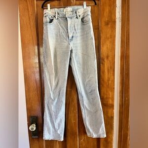 Abercrombie 90s Straight Ultra High-rise Jeans